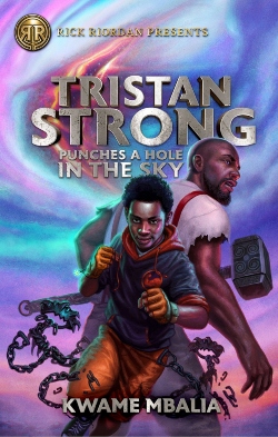 Tristan’s friend Eddie has died. All this 7th grader has left is Eddie’s journal, full of his Nana’s tales of Black American and African folklore. Then one night, Gum Baby steals the journal and Tristan finds himself tumbling from this world to the monster-filled MidPass. He and his new allies – John Henry and Brer Rabbit – must entice the god Anansi to come out of hiding and seal the hole between the worlds so Tristan can get home.